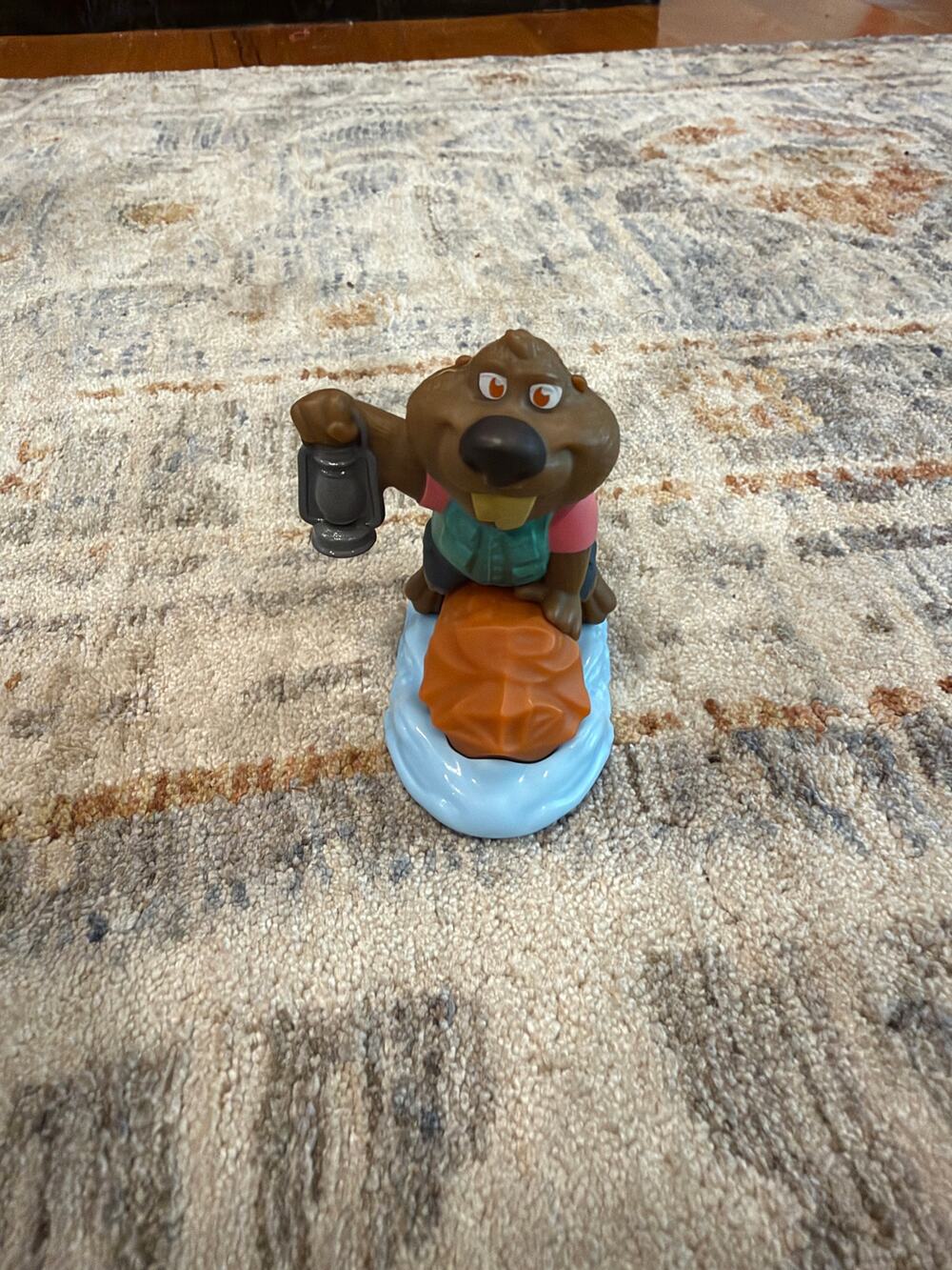 2025 McDonalds Disney Zootopia 2 Hibbles Maplestick Beaver Happy Meal Toy